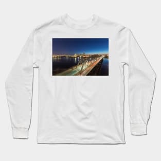 Alexandra Bridge over the Ottawa river Long Sleeve T-Shirt